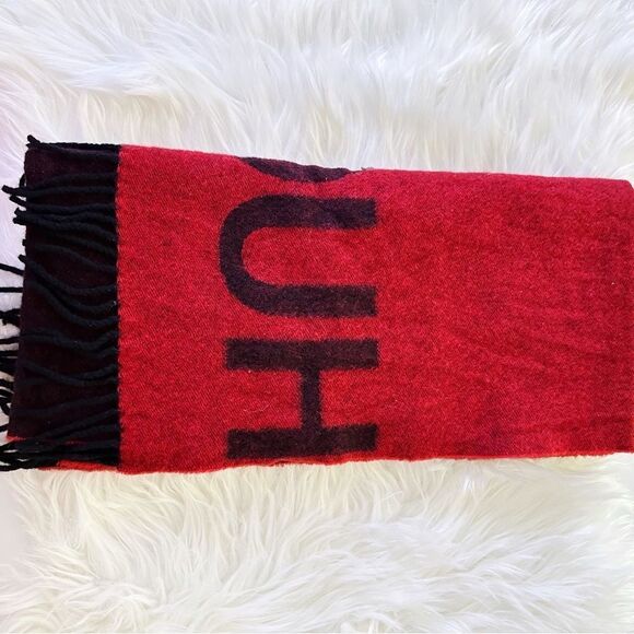 ᴇᴜᴄ ʜᴜɢᴏ ᴍᴇɴꜱᴡᴇᴀʀ ʀᴇᴅ/ʙʟᴀᴄᴋ ᴡᴏᴏʟ ꜰᴏᴜʟᴀʀᴅ ꜱᴄᴀʀꜰ - Picture 15 of 17